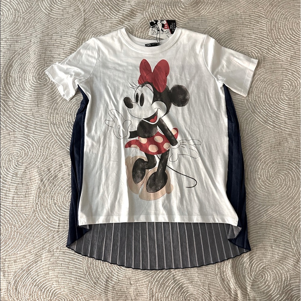 Zara x Disney medium Minnie Mouse top